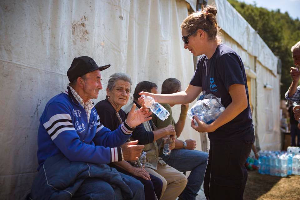 Supporting disaster relief organisations