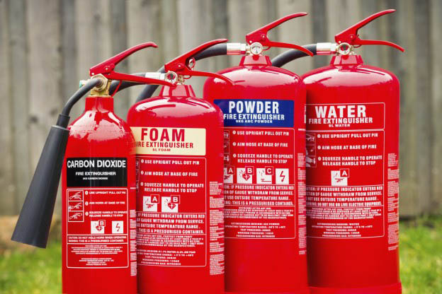 Types Of Fire Extinguishers