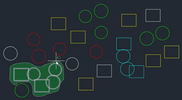 Shortcut Keys – Object Selection – use with editing commands