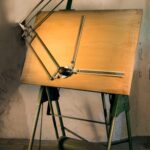 Using an Industrial Drawing Board
