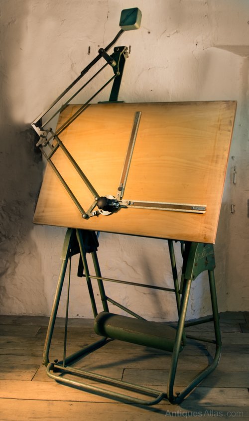 Using an Industrial Drawing Board