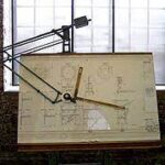 Using an Industrial Drawing Board