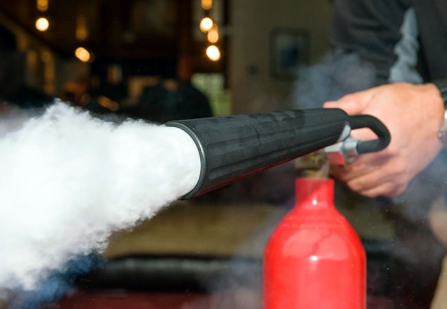 Using An Extinguisher