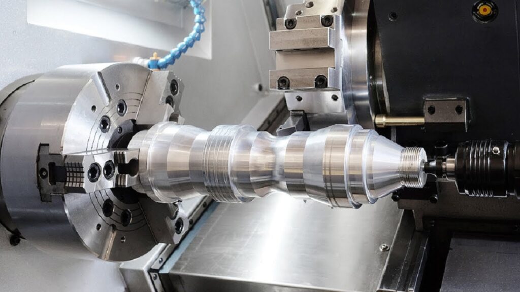 Different Parts of CNC Lathe Machine