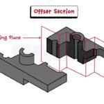 Sectional Orthographic Projection (Problem 1)
