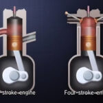 Difference between four stroke and two stroke engines