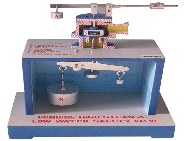 High Steam and Low Water Safety Valve