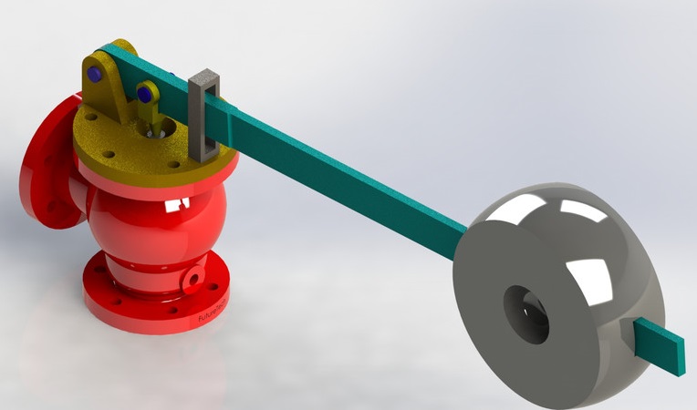 Lever safety valve