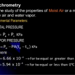 AIR CONDITIONING PSYCHROMETRICS
