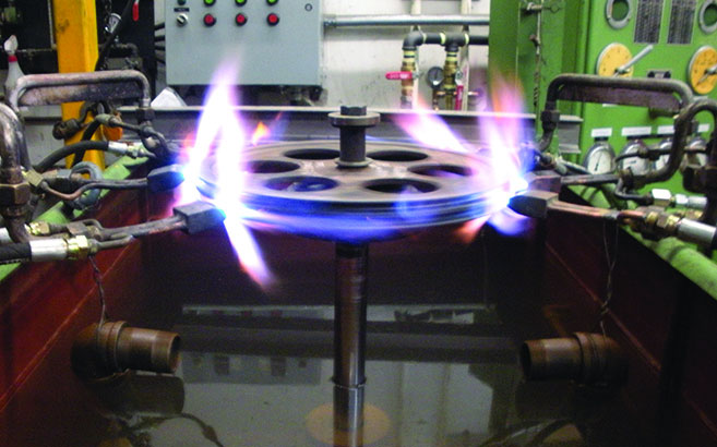 Flame Hardening