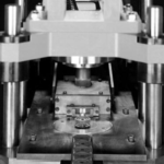 Compacting / Pressing of metal powders.