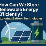 🔋 How Can We Store Renewable Energy Efficiently? Exploring Battery Technologies ☀️⚙️