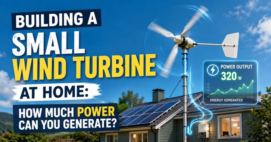 Building a Small Wind Turbine at Home: How Much Power Can You Generate?
