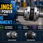 ⚙️ How Couplings Transfer Power Between Shafts While Handling Misalignment