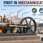 ⚙️ First in Mechanization: How the Steam Engine Transformed Machines and Industry