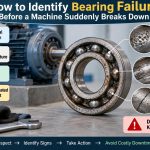 🛠️ How to Identify Bearing Failure Before a Machine Suddenly Breaks Down