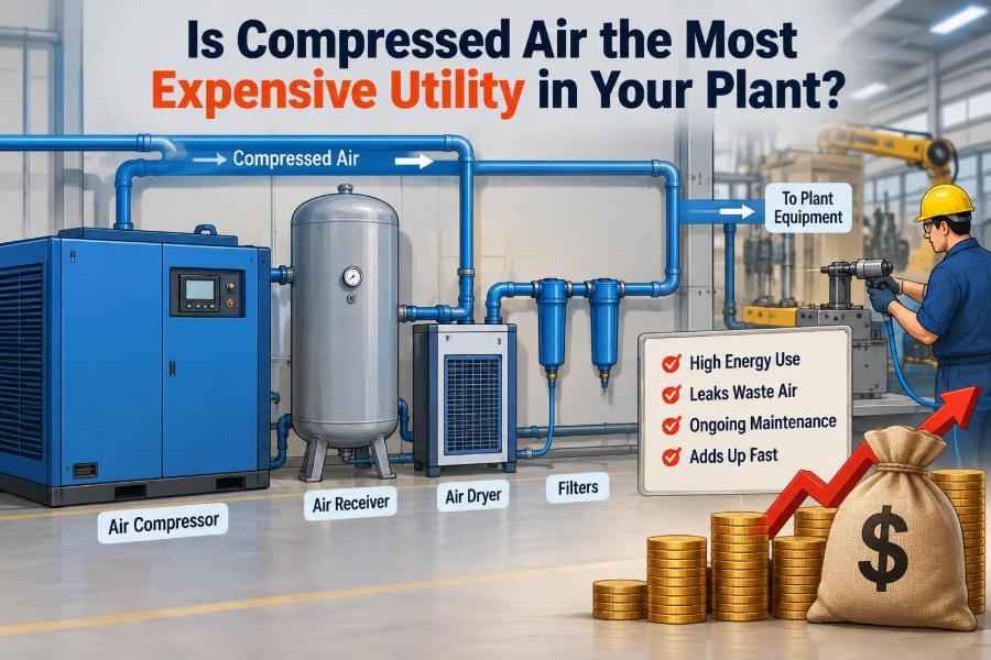 π¨ Is Compressed Air the Most Expensive Utility in Your Plant?