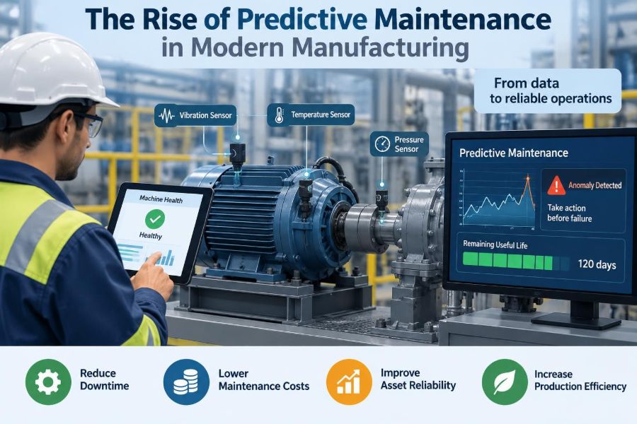 🏭 The Rise of Predictive Maintenance in Modern Manufacturing