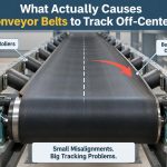🏭 What Actually Causes Conveyor Belts to Track Off-Center?