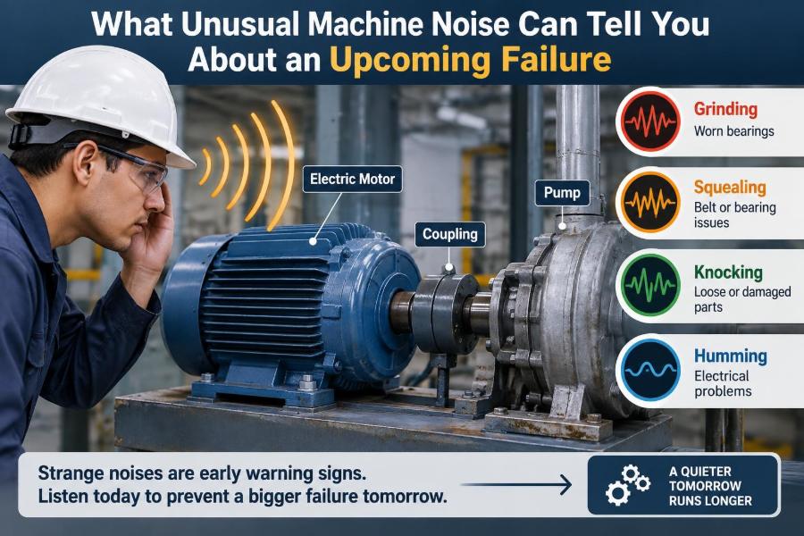 🔊 What Unusual Machine Noise Can Tell You About an Upcoming Failure
