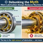 ⚙️ Debunking the Myth That More Lubrication Always Reduces Machine Wear