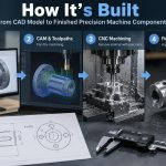 ⚙️ How It’s Built: From CAD Model to Finished Precision Machine Component