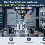 ⚙️ How Manufacturers Achieve Micron-Level Precision in High-Volume Machining
