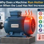 ⚙️ Why Does a Machine Run Hotter Even When the Load Has Not Increased?