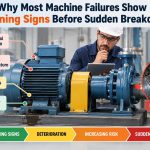 ⚙️ Why Most Machine Failures Show Warning Signs Before Sudden Breakdown