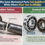 ⚙️ Why Some Mechanical Parts Fail Suddenly While Others Wear Out Gradually